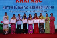 Thanh Hóa: Khai mạc Ngày Phụ nữ sáng tạo, khởi nghiệp 2019 -p/Phụ nữ và Tương lai của nền kinh tế xanh