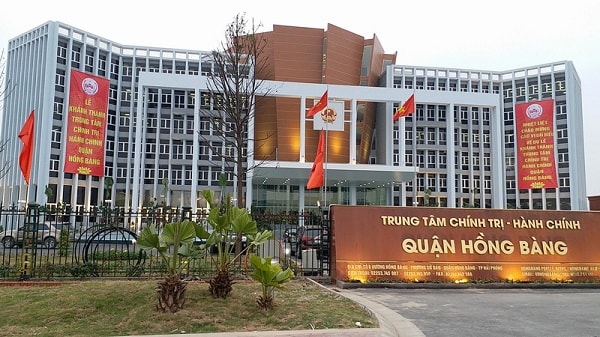 Hồng Bàng- quận trung tâm, có 4 phường phải sáp nhập