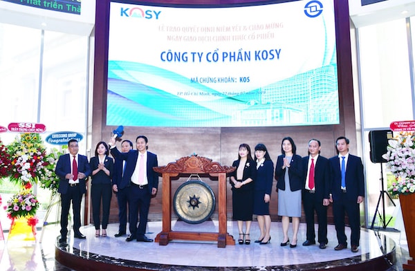 KOSY chính thức niêm yết trên sàn HoSE