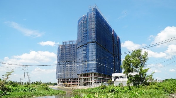 Dự án Marina Tower có quy mô 680 căn hộ cao 19 tầng và tầng mái.