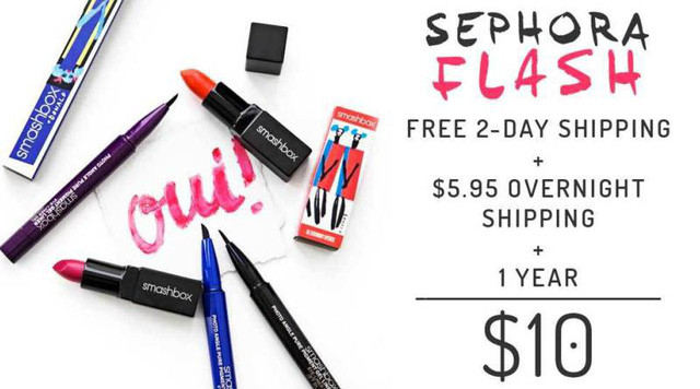 Dịch vụ giao hàng của Sephora Flash.