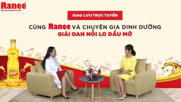 Tiến sĩ. BS. Phan Bích Nga - Giám đốc Trung tâm Khám và Tư vấn Dinh dưỡng trẻ em, Viện Dinh Dưỡng Quốc Gia trong buổi Giao lưu trực tuyến “Giải oan nỗi lo dầu mỡ”