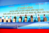 5726 tỷ đồng xây cầu Đại Ngãi nối hai tỉnh Trà Vinh và Sóc Trăng.