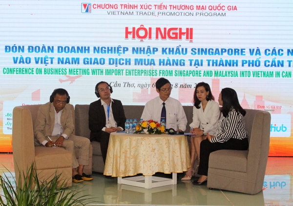 Các doanh nghiệp Malaysia, Singapore đánh giá cao tiềm năng của khu vực ĐBSCL.