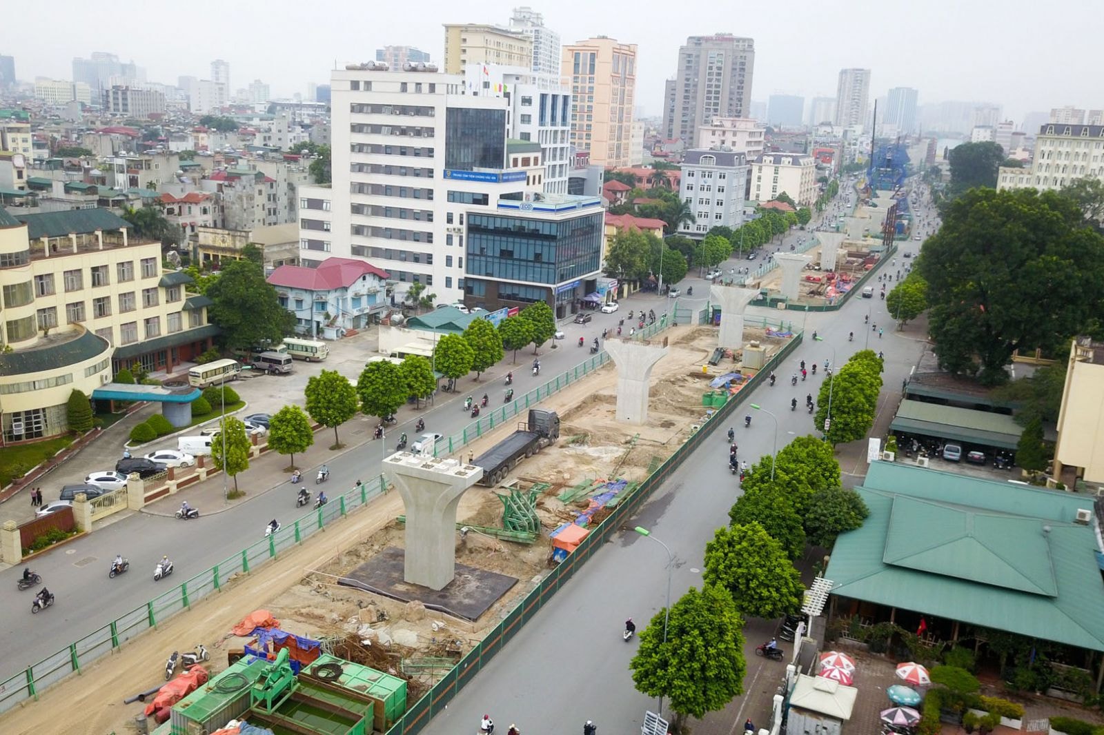 Dự án trên cao Vĩnh Tuy - Ngã Tư Sở được thực hiện theo hình thức BT.