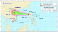 Bão số 4 giật cấp 10 có khả năng gây mưa to trong dịp nghỉ lễ 2/9