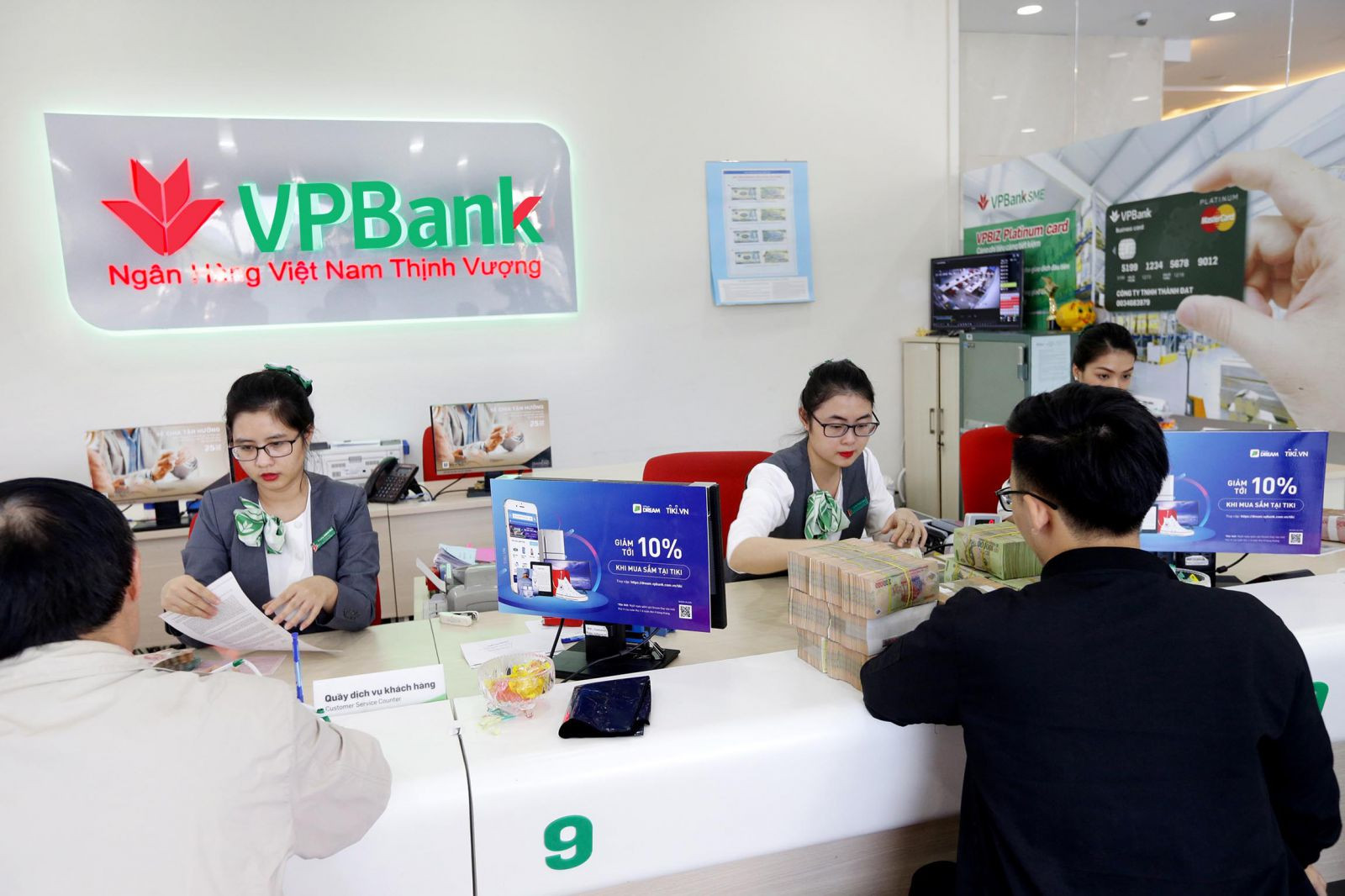 Giao dịch Ngân hàng VPBank được bảo mật cao