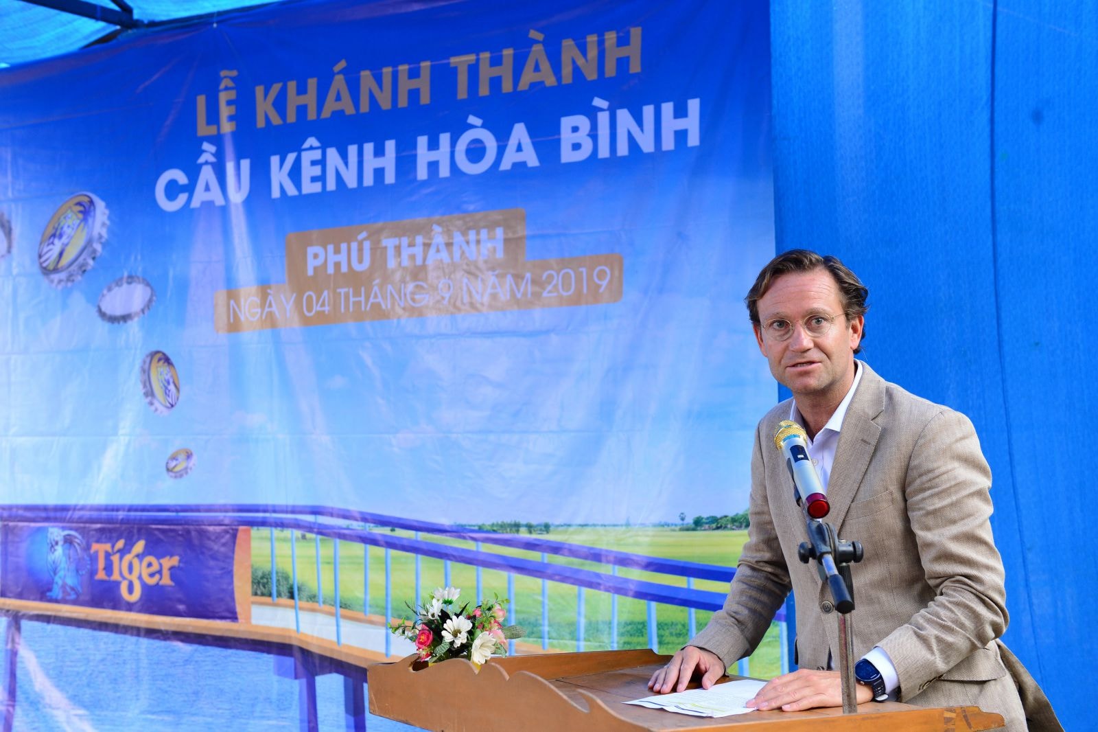ông Jacco van der Linden, Tổng Giám đốc Điều hành HEINEKEN Việt Nam