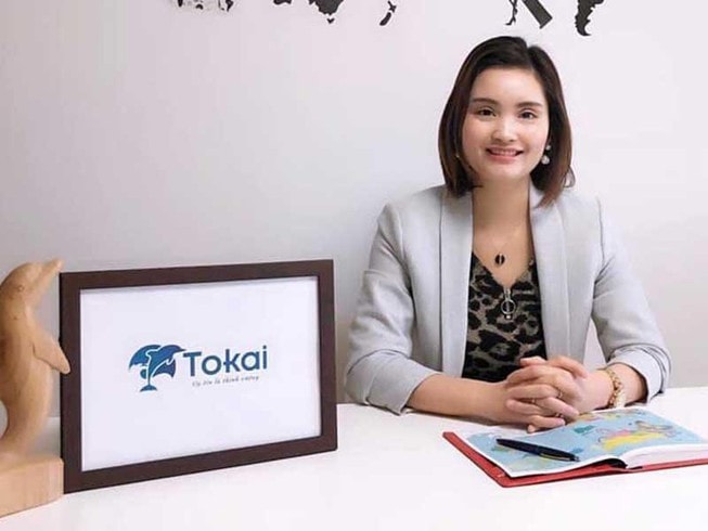 Nữ doanh nhân Hà Cảnh, CEO Công ty Tokai. Ảnh: C.HÀ