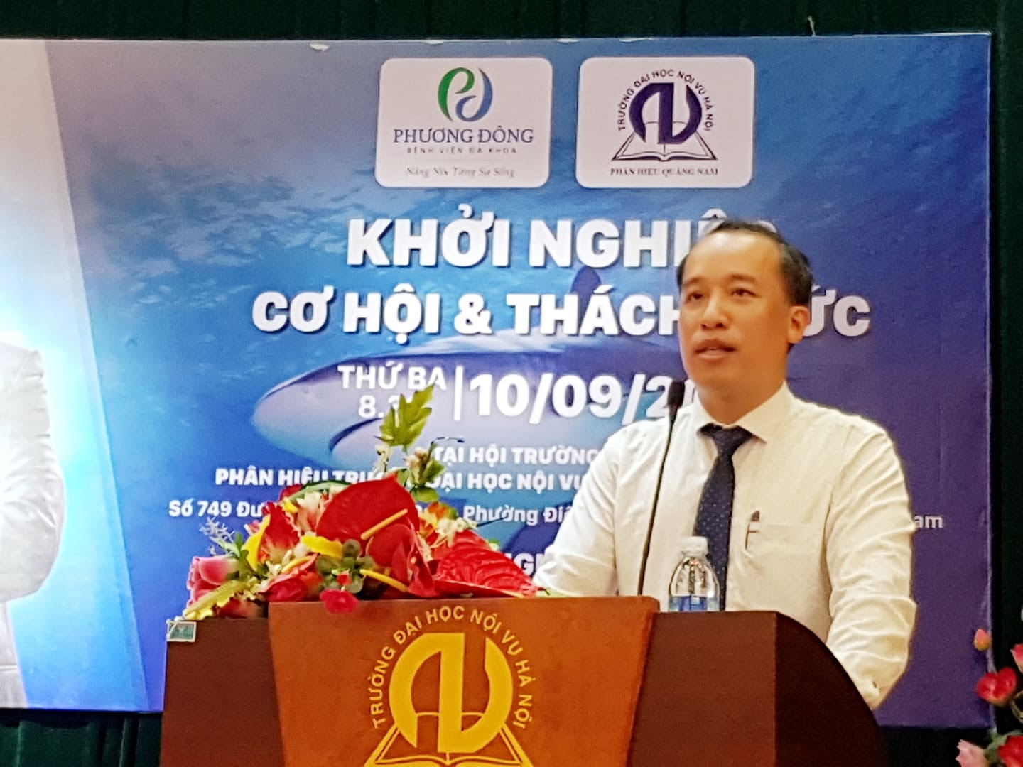 TS.Nguyễn Mạnh Cường, Giám đốc Phân hiệu ĐH Nội Vụ tại Quảng Nam khẳng định thế mạnh trong đào tạo chuyên ngành Nội vụ luôn đáp ứng nhu cầu tuyển dụng của các doanh nghiệp và cơ quan quản lý nhà nước. 