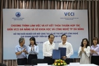 VCCI Đà Nẵng và Sở KHCN TP Đà Nẵng ký kết hỗ trợ khởi nghiệp và doanh nghiệp đổi mới KHCN