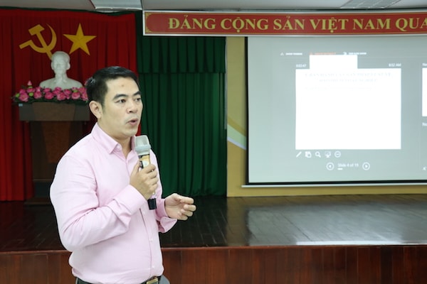 Ông Trần Tuấn Tú - Trưởng phòng Bảo hiểm thất nghiệp ( Cục việc làm - Bộ LĐTB & XH)