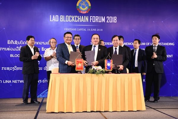 Chính phủ Lào và LINA Group sẽ hợp tác thành lập Viện Nghiên cứu Blockchain trực thuộc sự quản lý và điều hành của Bộ Khoa học và Công nghệ Lào