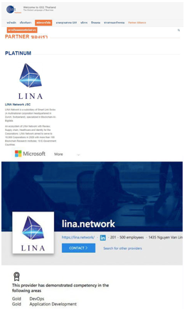 Tập đoàn LINA Network trở thành đối tác chiến lược cao cấp nhất trong chuỗi đối tác của GS1, danh hiệu PLATINUM.