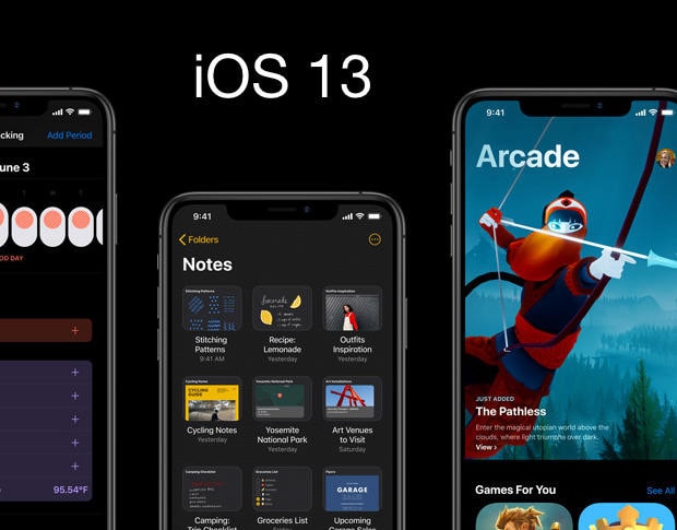 Apple vừa chính thức tung ra bản cập nhật iOS 13. Ảnh: AFP