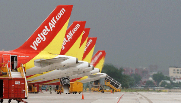 Vietjet là một trong những doanh nghiệp doanh thu tỷ đô tốt nhất châu Á Thái Bình Dương. Ảnh: VJA