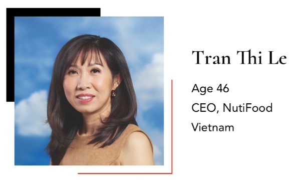 Bà Trần Thị Lệ - CEO NutiFood