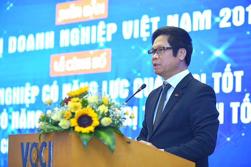 TS Vũ Tiến Lộc, Chủ tịch Phòng Thương mại và Công nghiệp Việt Nam.