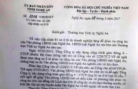 Cienco 4 tặng xe sang tiền tỷ cho UBND tỉnh Nghệ An với mục đích gì?