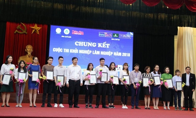 Chung kết cuộc thi Khởi nghiệp Lâm nghiệp 2018