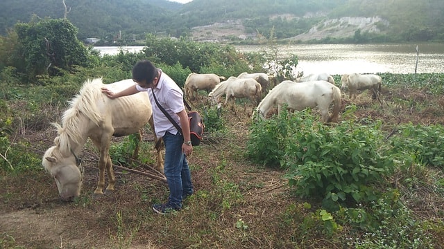 Với nhưng vị trí mà thiên nhiên đã ưu đãi nên chàng trai Hậu đang nuôi mong muốn xây dựng khu du lịch sinh thái