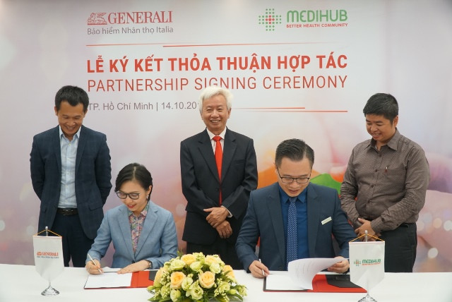 Generali Việt Nam chính thức trở thành đối tác của MediHub.