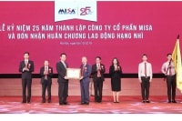 MISA đón nhận Huân chương hạng Nhì và Kỷ niệm 25 năm thành lập