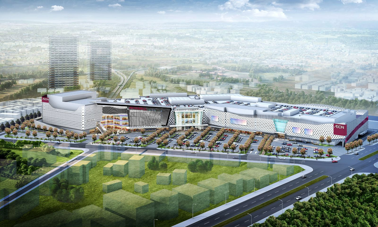 Toàn cảnh AEON MALL Hà Đông_AEONMALL Việt Nam