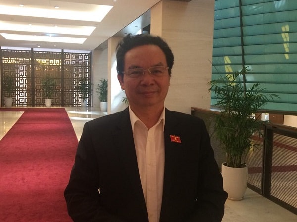 ĐBQH Hoàng Văn Cường (Hà Nội). Ảnh: Nguyễn Việt