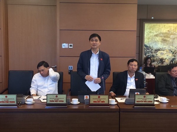 ĐBQH Ngọ Duy Hiểu (Hà Nội). Ảnh: Nguyễn Việt