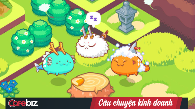 Các Axie ngộ nghĩnh và đáng yêu của game.