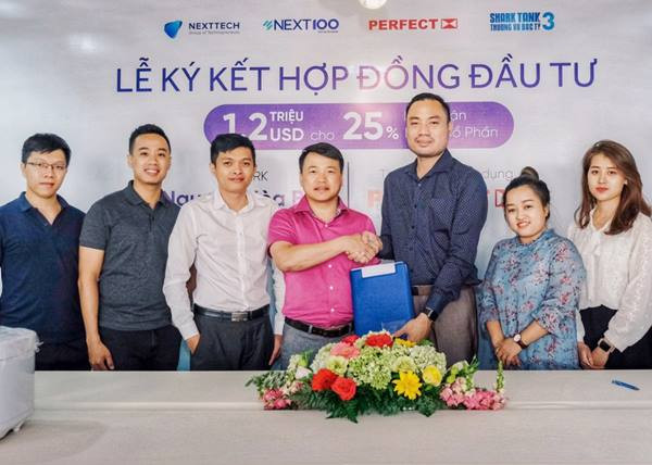 Một trong những dự án startup ký kết đầu tư