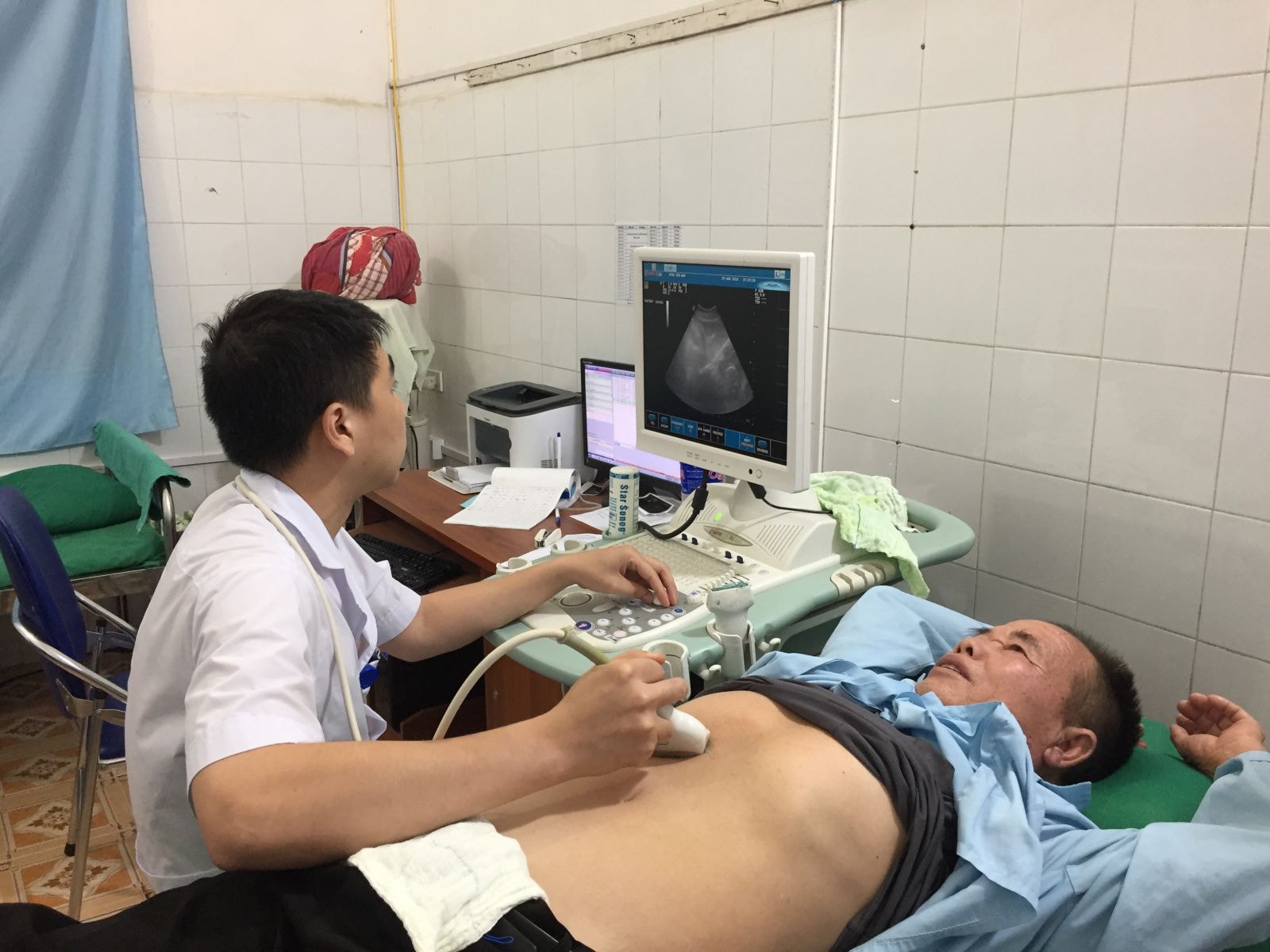 Kỹ thuật siêu âm ổ bụng tại bệnh viên đa khoa huyện