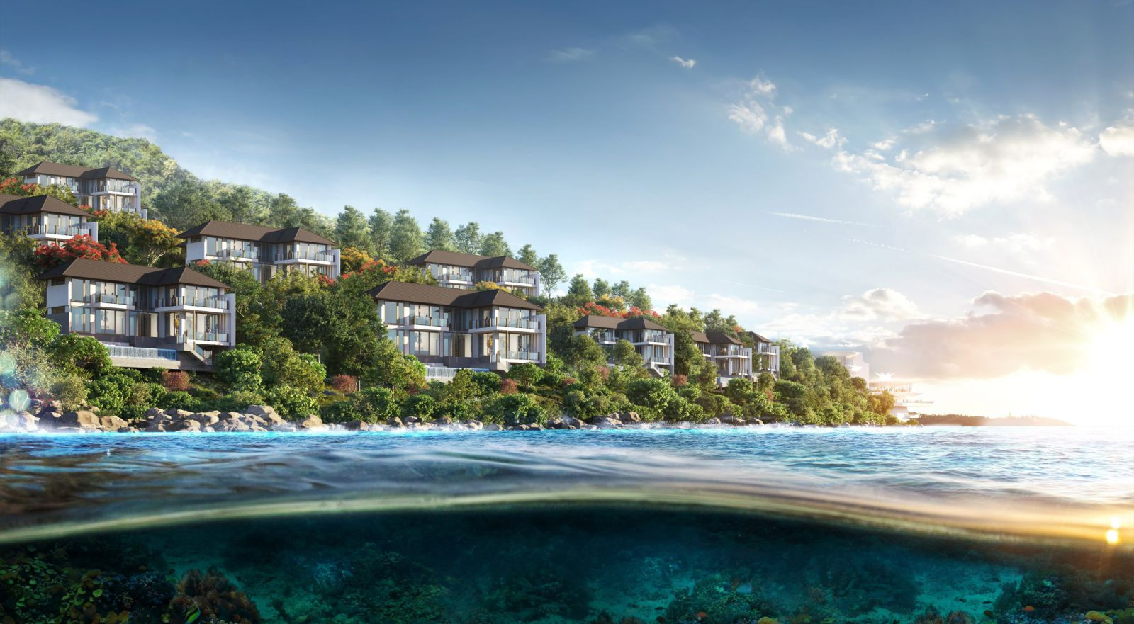 Biệt thự siêu sang Grace Wood tại dự án Sun Premier Village The Eden Bay