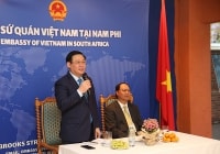 Đẩy mạnh hợp tác thương mại, đầu tư với Nam Phi