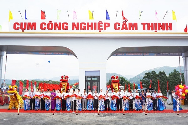 CCN Cẩm Thịnh giai đoạn 1 đã được đưa vào hoạt động từ tháng 5/2019