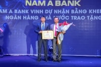 Nam A Bank nhận Bằng khen của Thống đốc Ngân hàng Nhà nướcp/Việt Nam