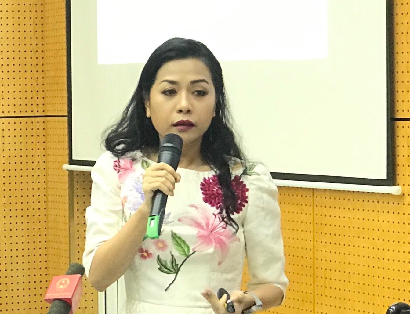 Bà Trần Uyên Phương, Phó Tổng Giám đốc Tập đoàn Tân Hiệp Phát nhấn mạnh: Xây dựng thương hiệu là cả một quá trình, là đầu tư đài hạn