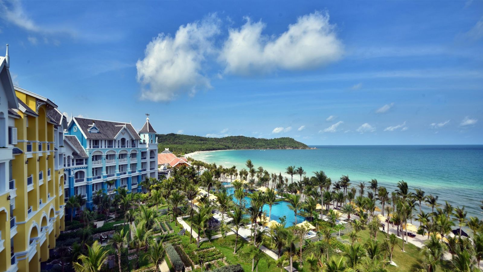 Một góc khu nghỉ dưỡng JW Marriott Phu Quoc Emerald Bay