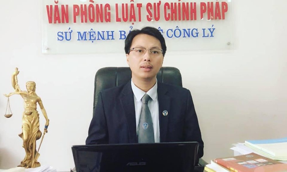 Luật sư Đặng Văn Cường, Trưởng văn phòng luật sư Chính Pháp - Đoàn luật sư TP Hà Nội.