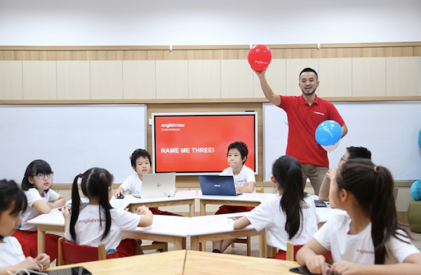 Mô hình tiếng Anh ứng dụng công nghệ thông minh của Hàn Quốc đã xuất hiện tại Việt Nam với tên gọi English Now.
