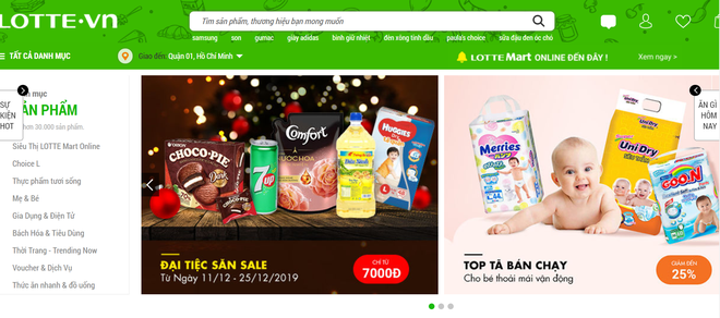 Theo thông báo, Website Lotte.vn sẽ ngừng hoạt động từ 20/1/2020.