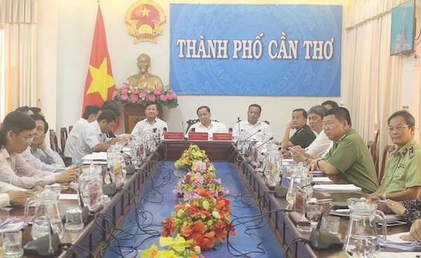 Bí thư Thành uỷ Cần Thơ Trần Quốc Trung cho biết năm 2019 kinh tế địa phương tăng 7,84%, nhiều chỉ tiêu khác đều đạt khá.