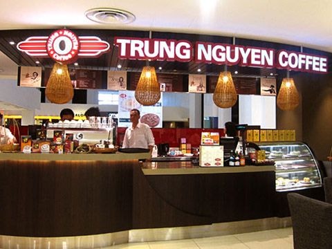 Trung Nguyên cũng đang nhanh chóng giành thị phần.