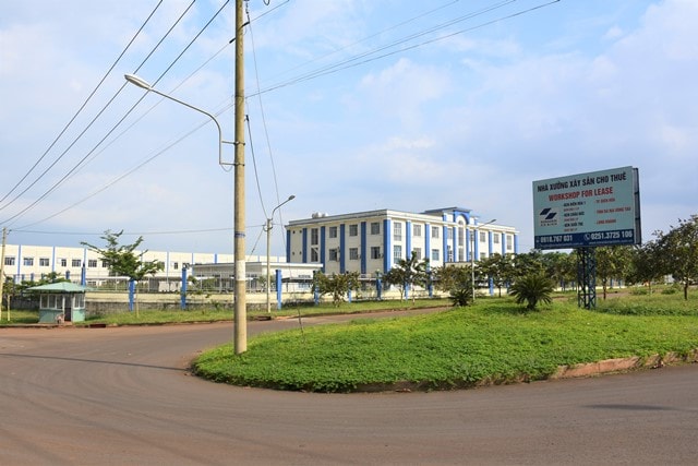 Nhà xưởng xây sẵn cho thuê tại Khu công nghiệp Suối Tre 