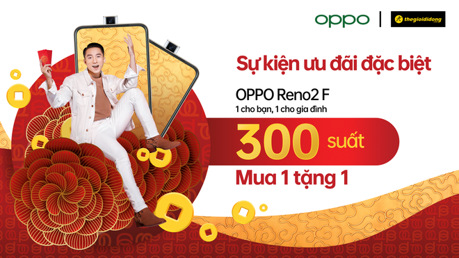 Chương trình khuyến mãi mua 1 tặng 1 của Oppo