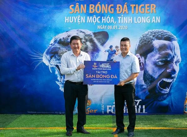 Khánh thành sân bóng cộng đồng tại Long An