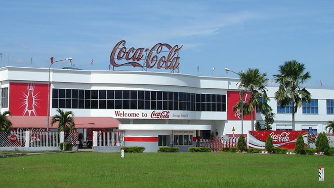 Nhà máy của Coca Cola tại Việt Nam Ảnh nguồn Coca Cola