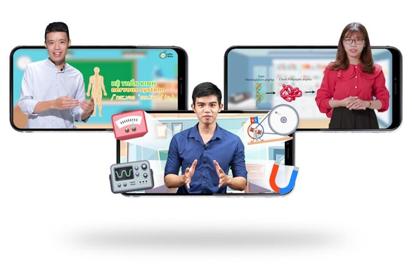 Kho video bài giảng được thiết kế bởi 120 chuyên gia giáo dục
