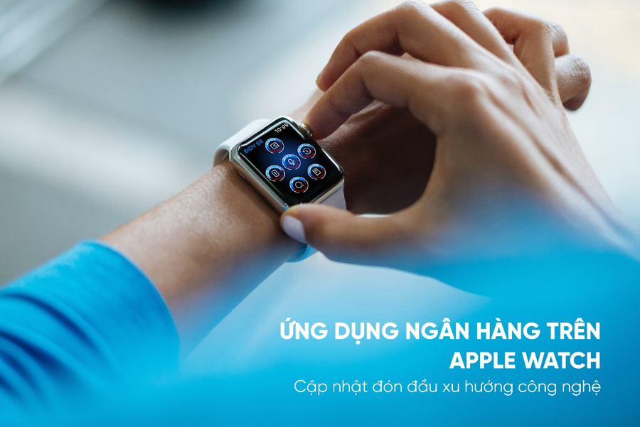 Cụm tính năng của BIDV SmartBanking trên Apple Watch nổi bật hơn hẳn so với các ngân hàng trước đó đã thử sức với dịch vụ này